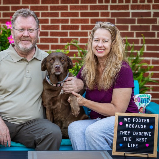 Paw Patrol Dayton's September 2025 Volunteer of the Month, Ricki!